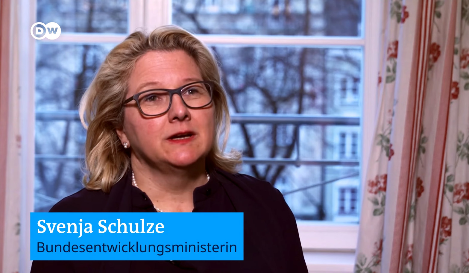 Entwicklungsministerin Schulze im Interview der Deutschen Welle am 21. Februar 2022