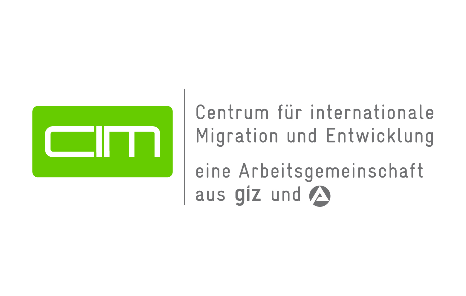Logo: Centrum für internationale Migration und Entwicklung (CIM)