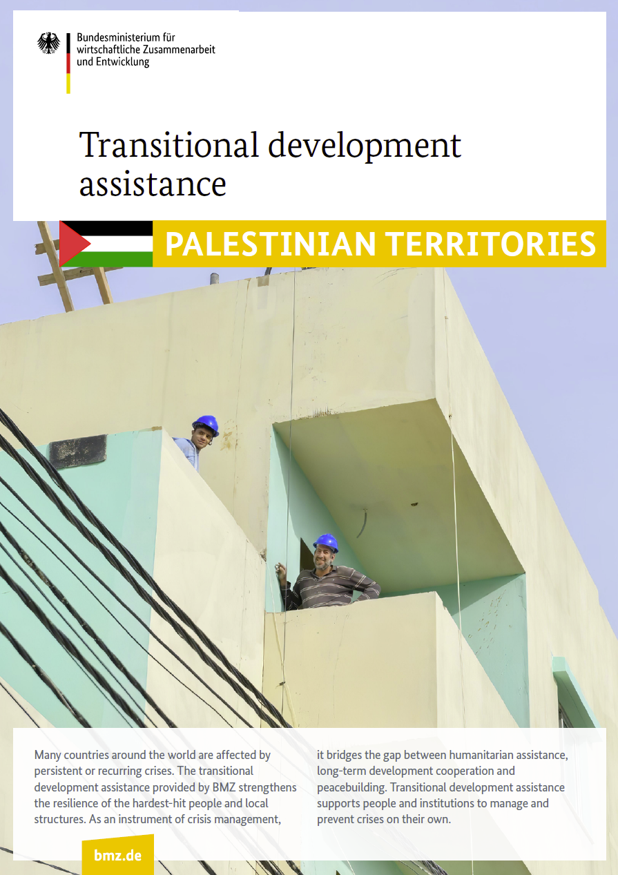Cover: Transitional development assistance in the Palestinian territories