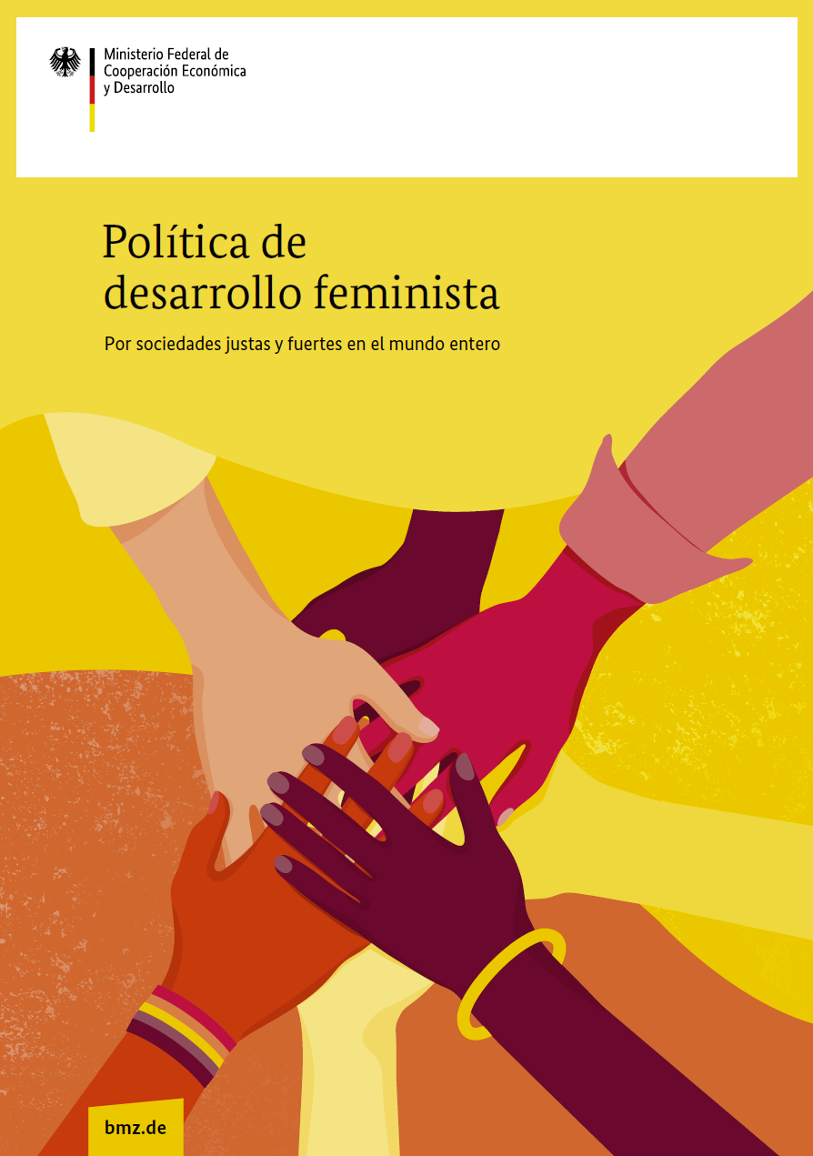 Página de portada: Política de desarrollo feminista