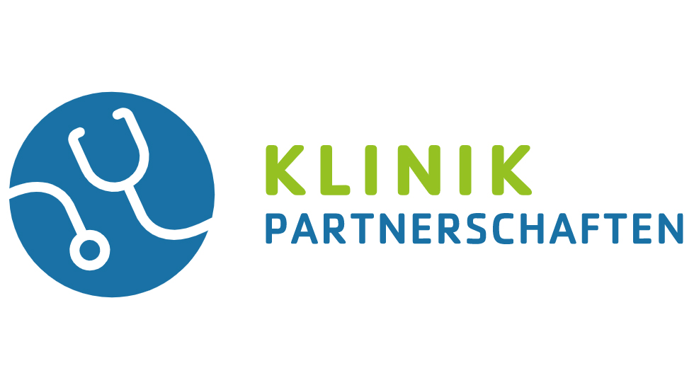 Logo der Initiative "Klinikpartnerschaften – Partner stärken Gesundheit" 