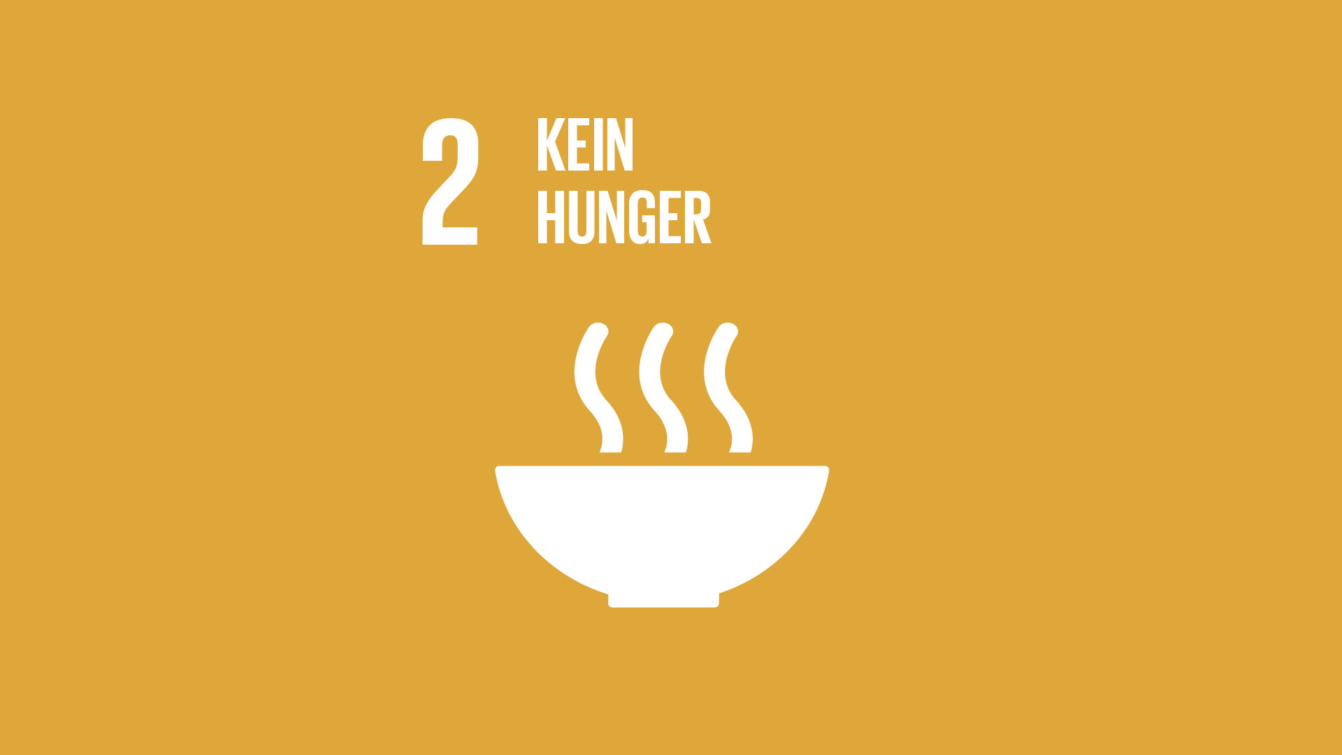 SDG 2: Kein Hunger