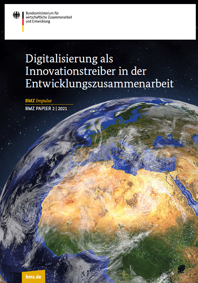 Titelblatt: Digitalisierung als Innovationstreiber in der Entwicklungszusammenarbeit