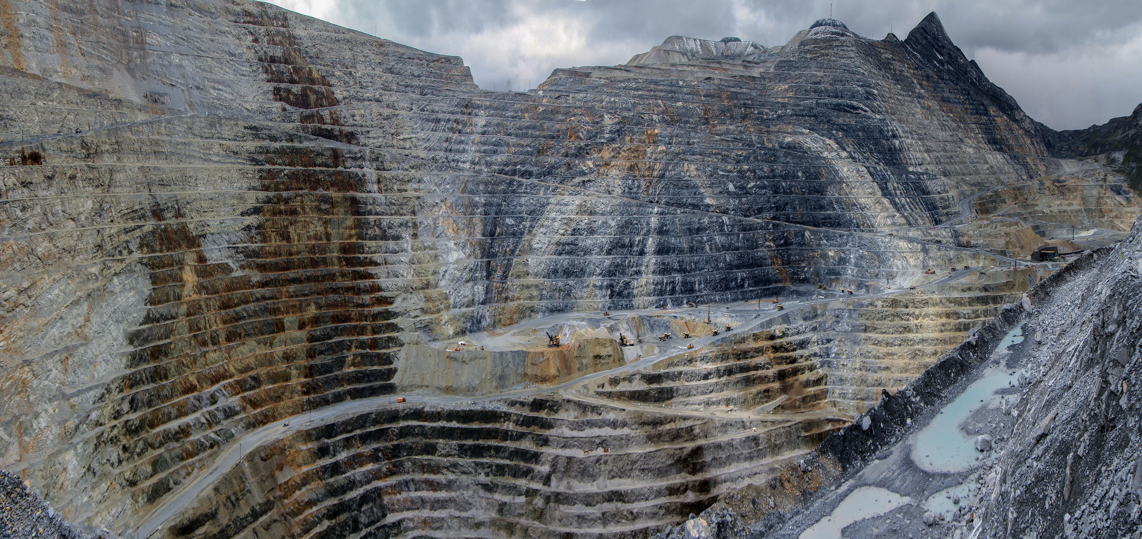 Kupfer-Zink-Mine Antamina in Peru