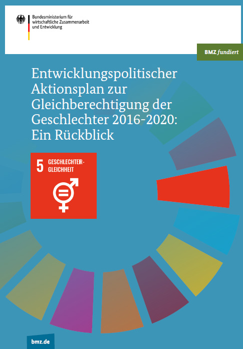 Cover Entwicklungspolitischer Aktionsplan zur Gleichberechtigung der Geschlechter 2016–2020: Ein Rückblick