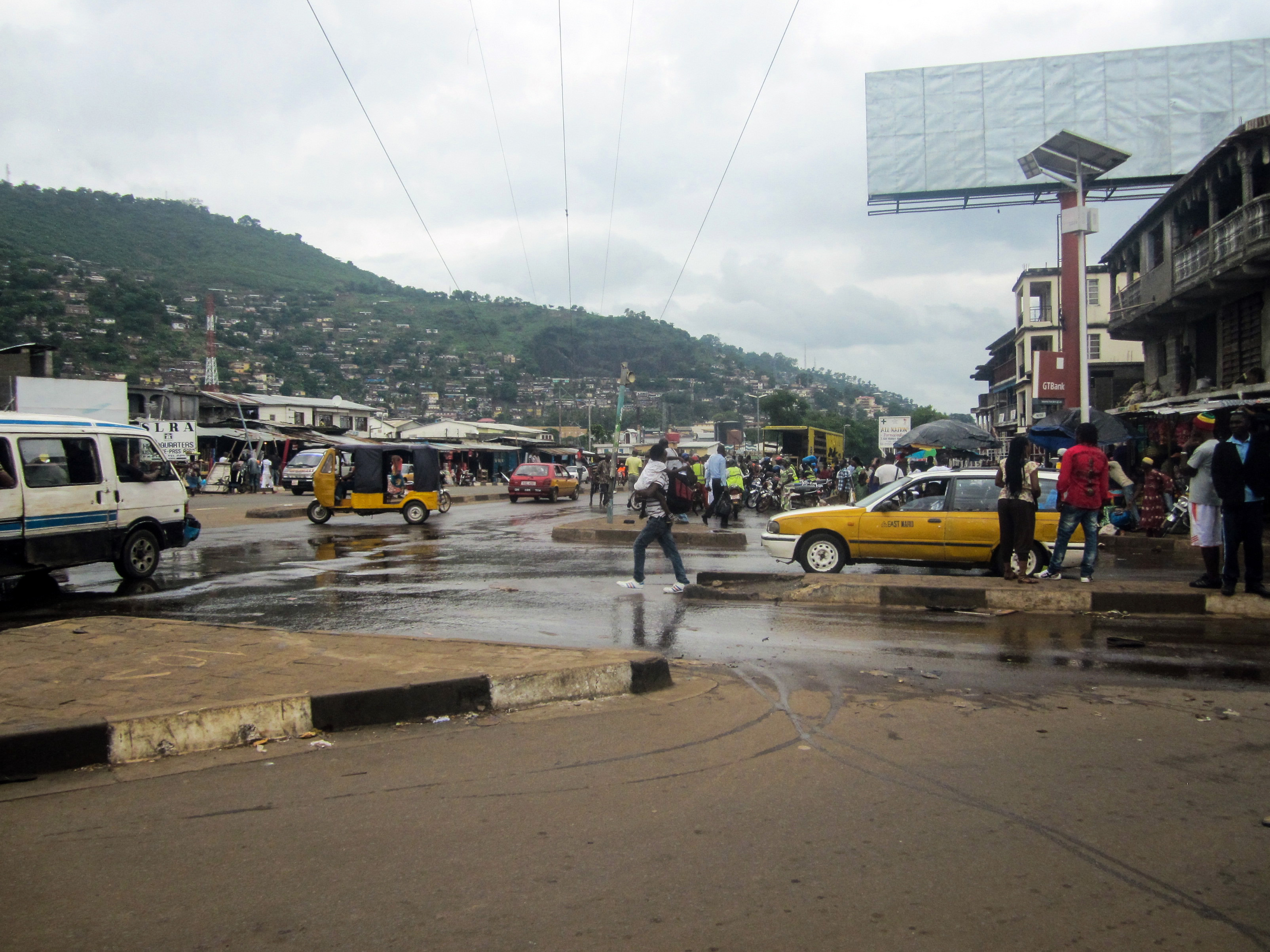strassenszene freetown