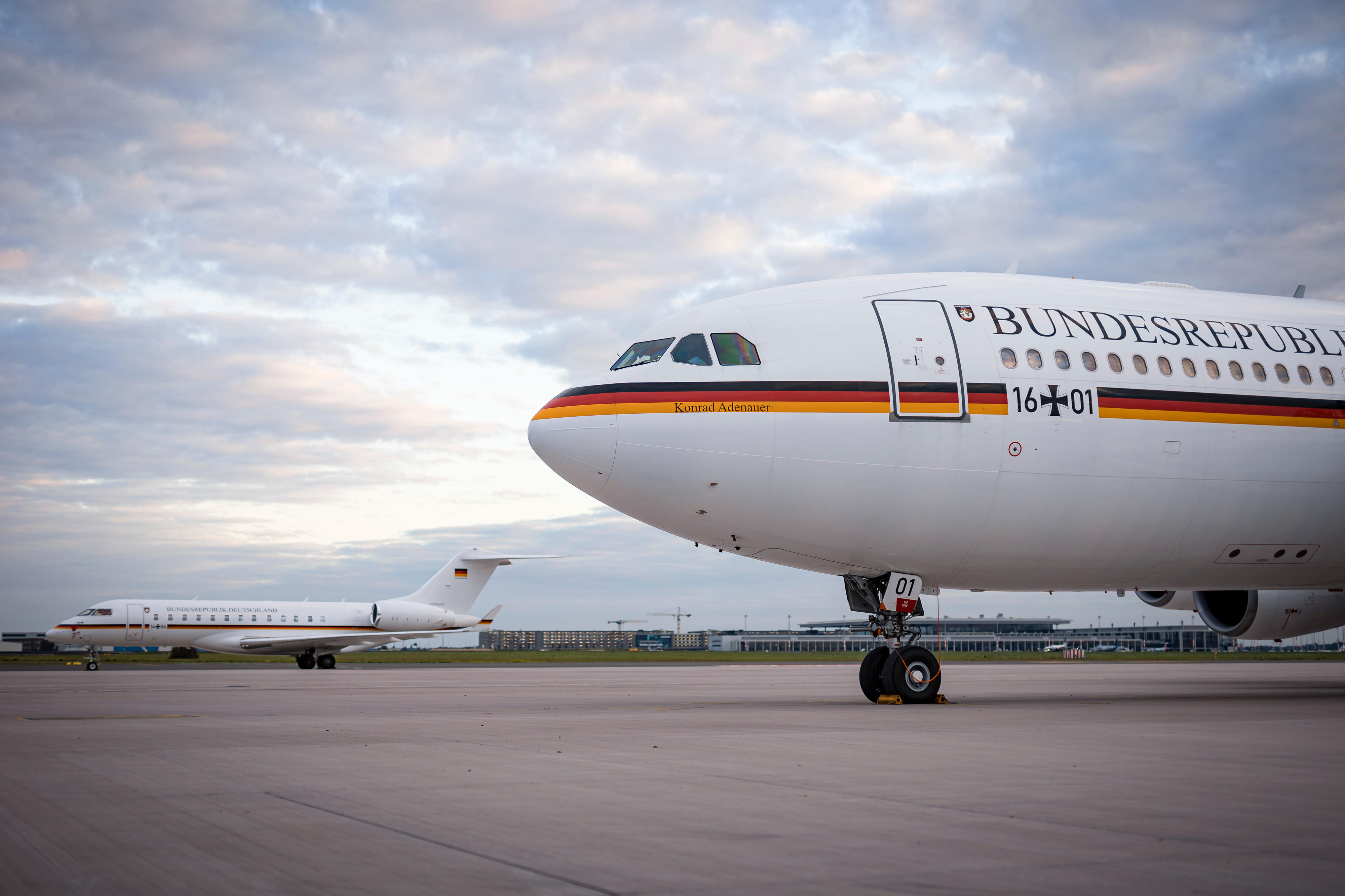 Flugzeuge der Flugbereitschaft der Bundeswehr