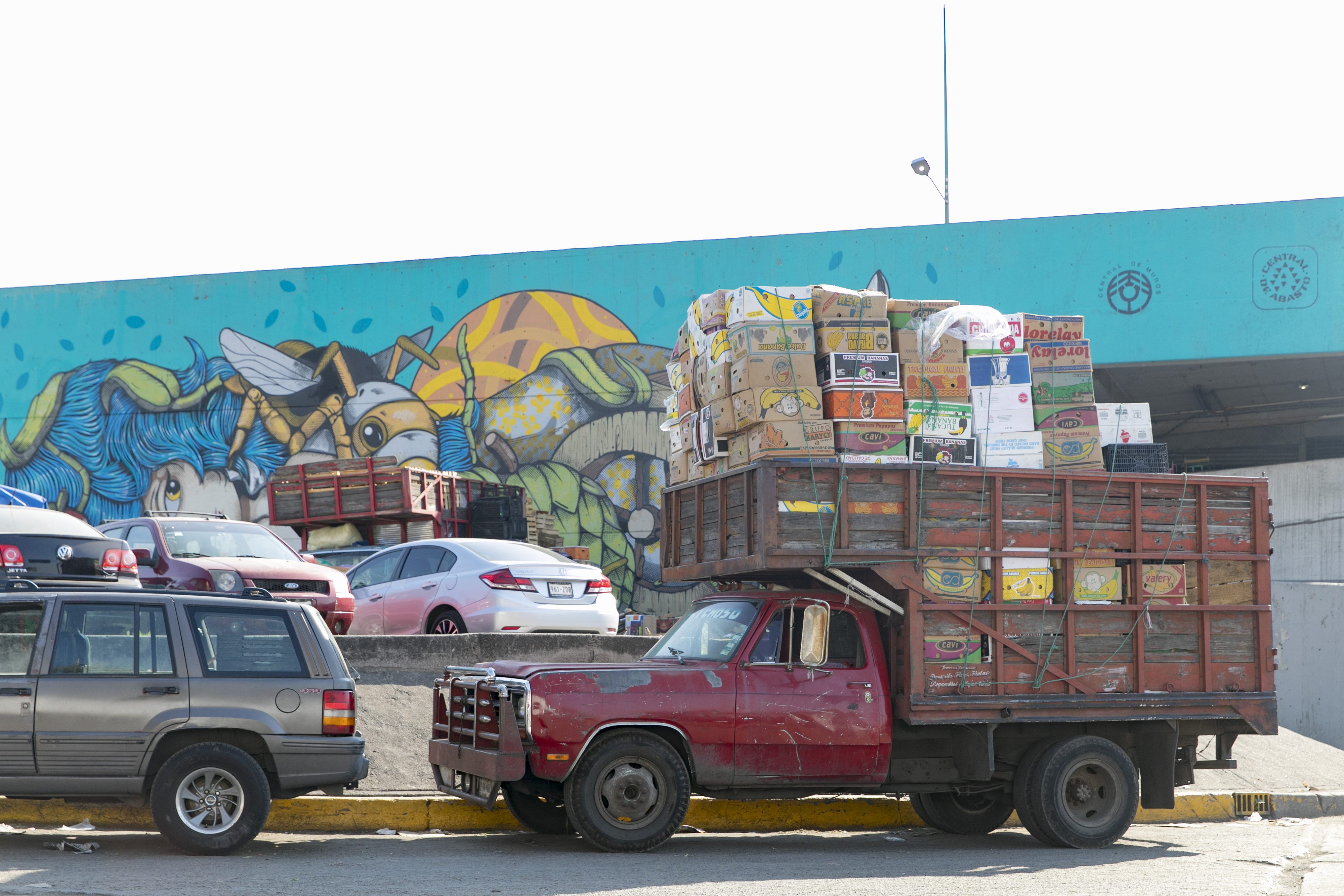 Central wholesale market in Mexico City