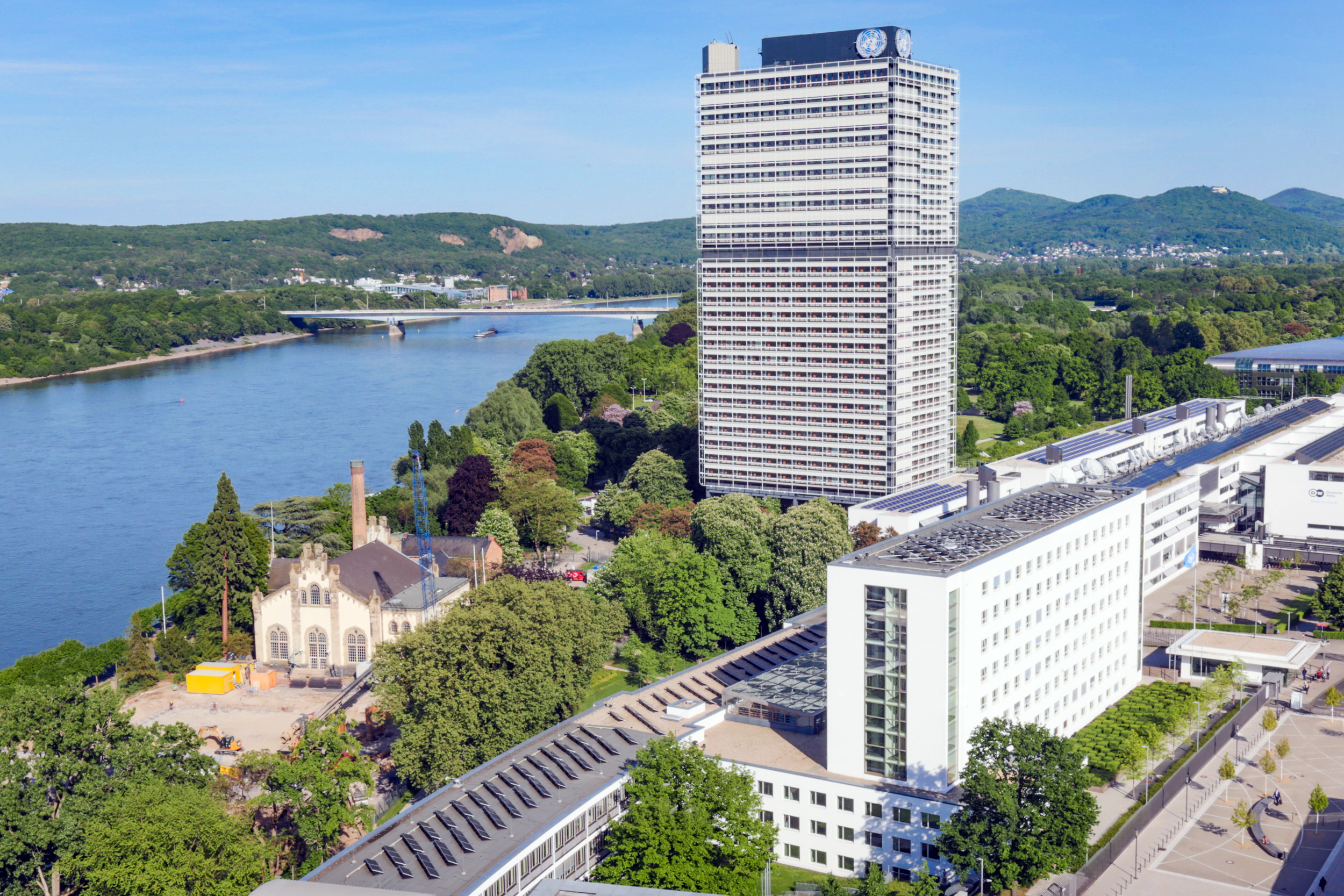 Blick auf den UN-Campus Bonn