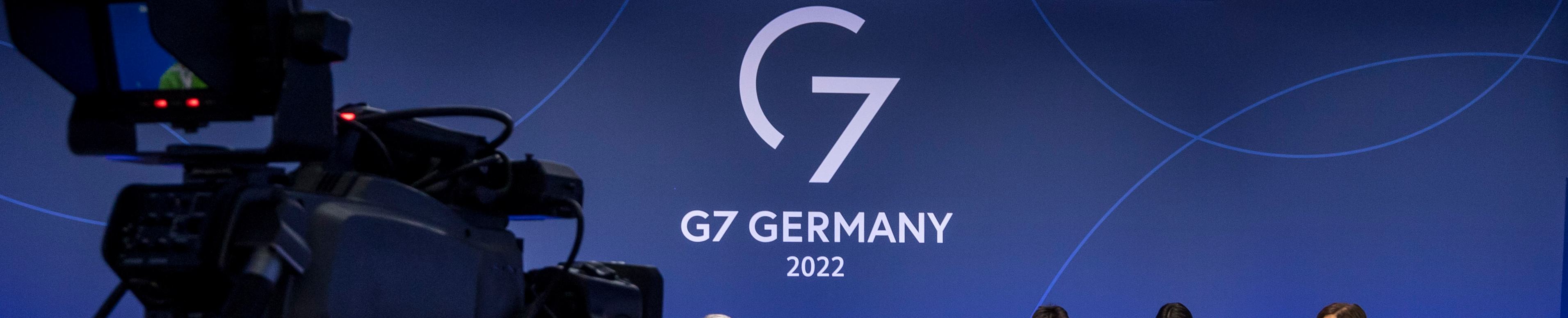 Logo of the German G7 Presidency 2022