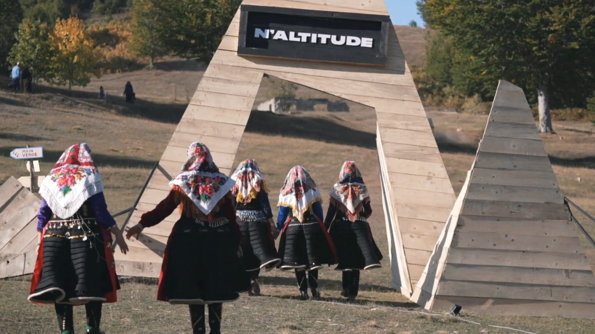 Standbild aus dem Video über das N'Altitude Festival 2021 in Albanien