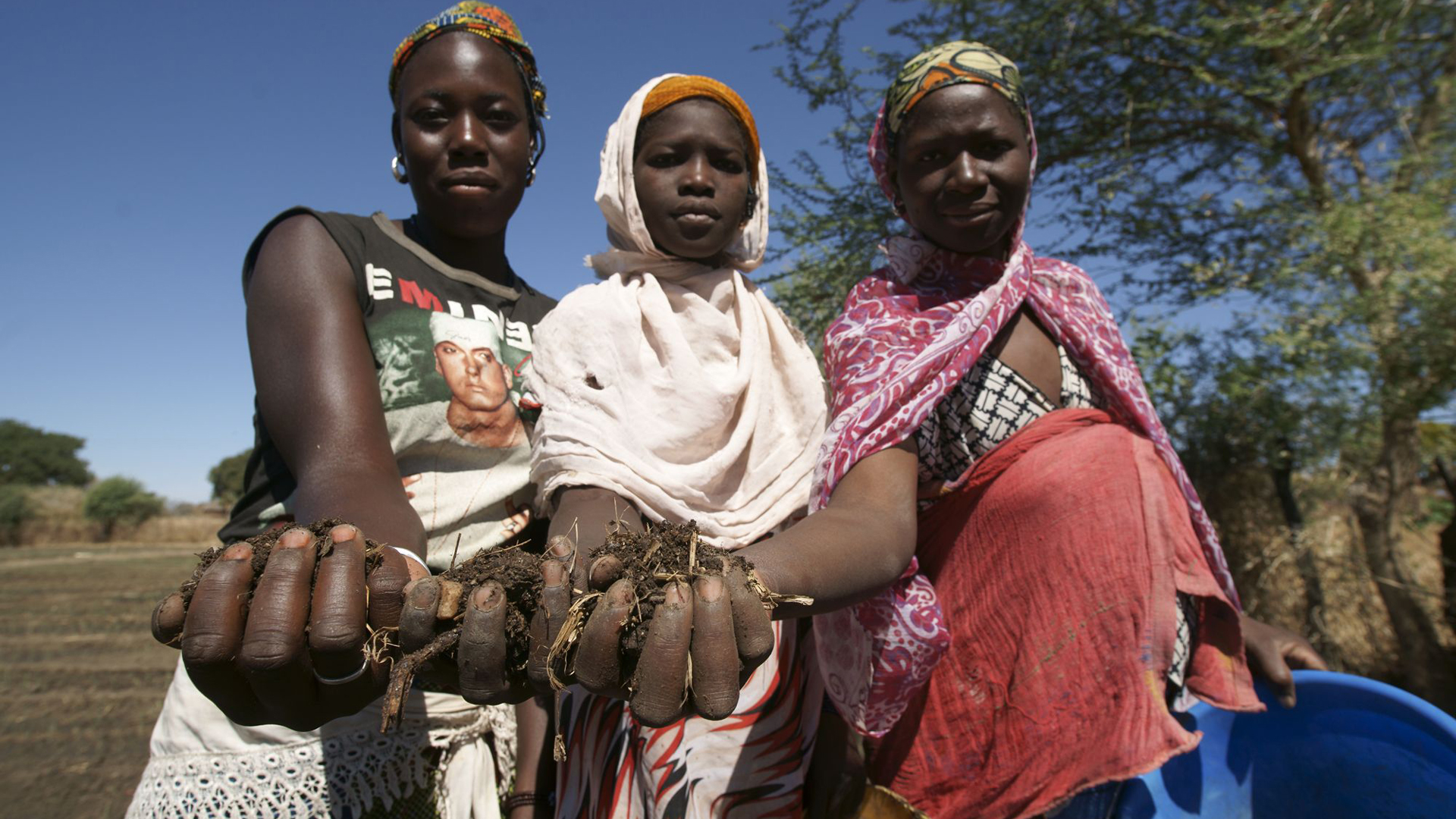 Farmers in Burkina Faso