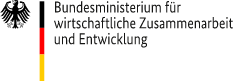 Logo: Bundesministerium für wirtschaftliche Zusammenarbeit und Entwicklung