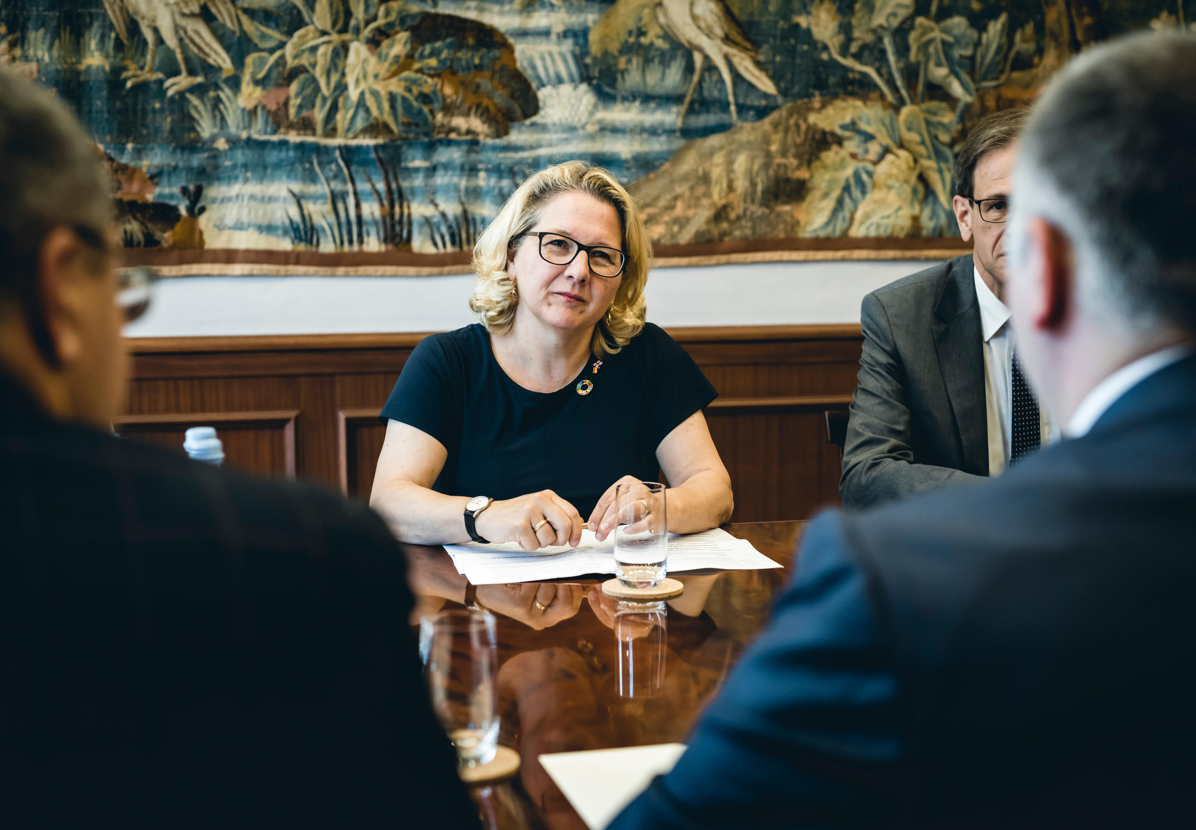 Bundesentwicklungsministerin Svenja Schulze in Georgien