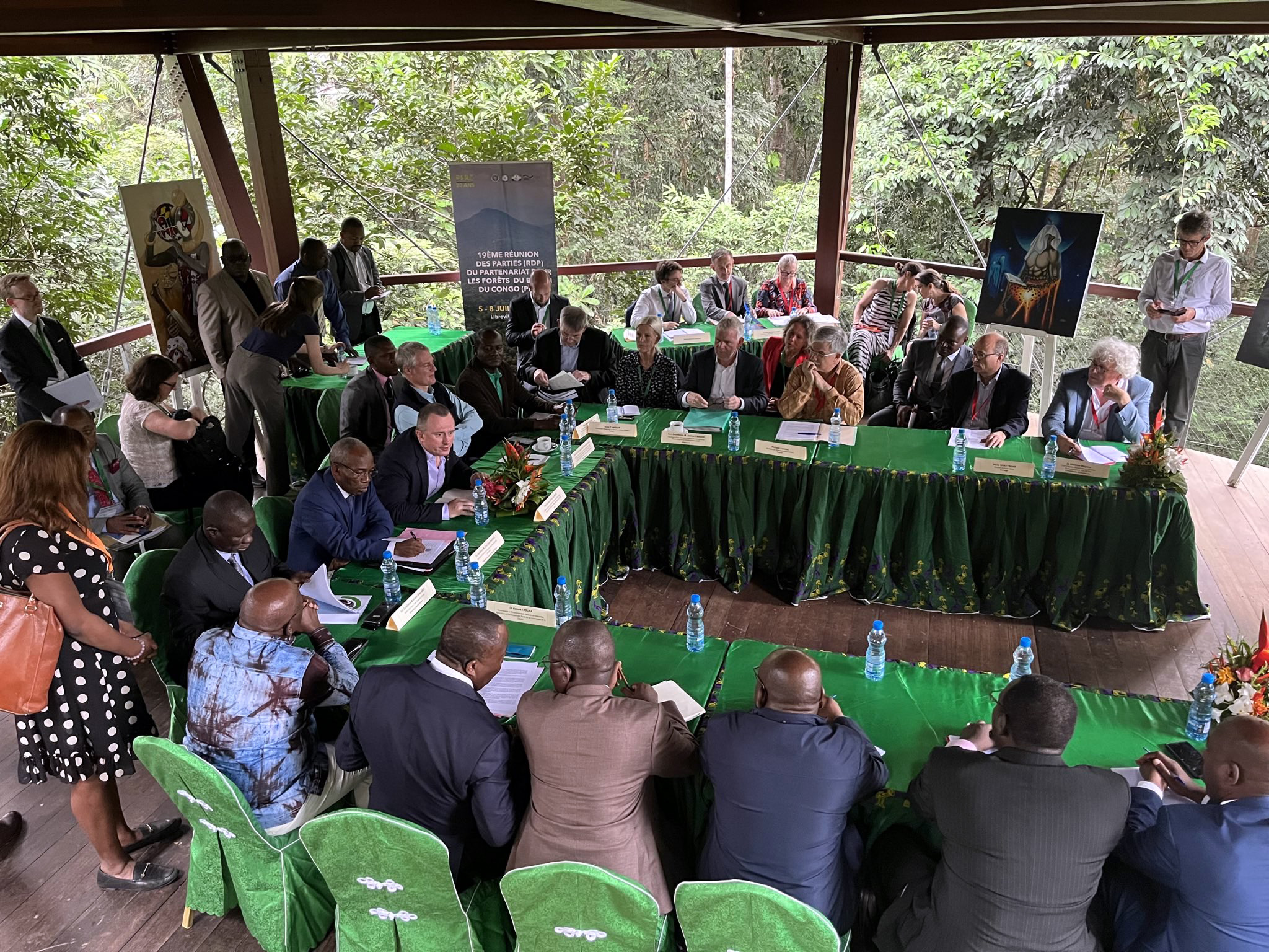 Generalversammlung der Kongobeckenwald-Partnerschaft in Libreville, Gabun