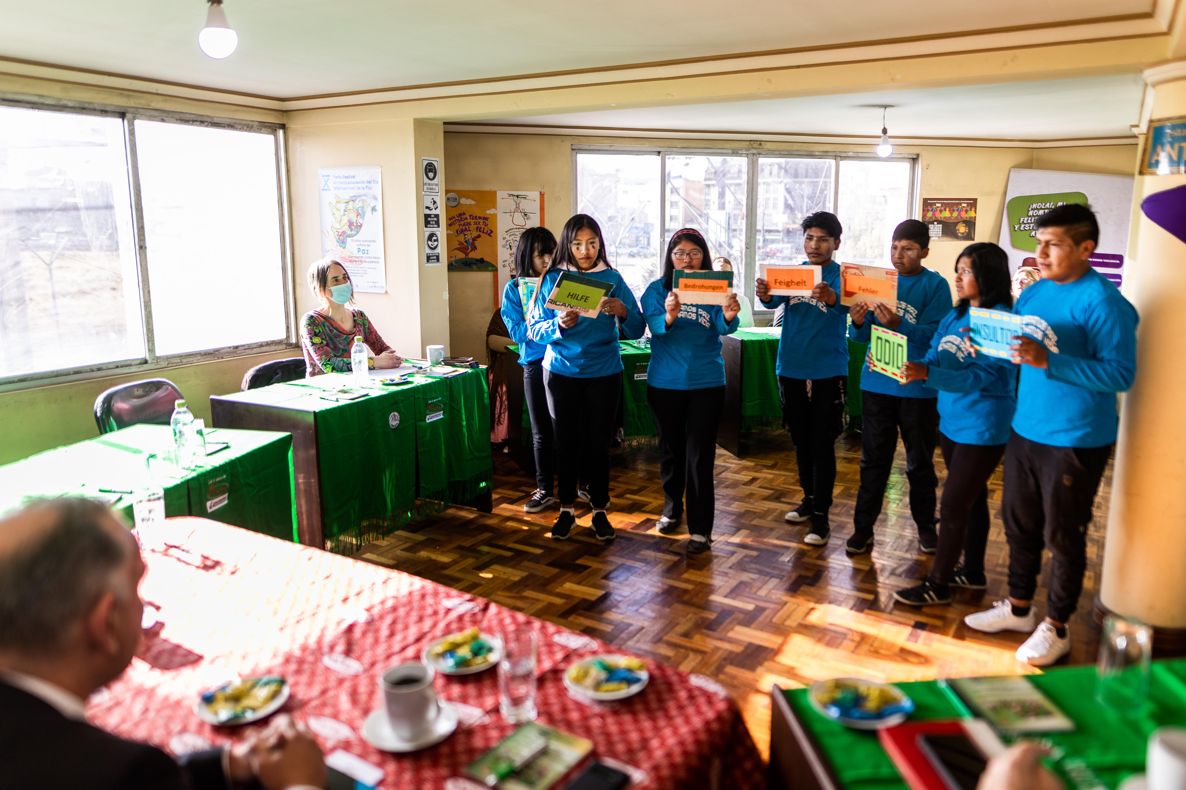 Projekt zur Prävention von Gewalt gegen Frauen und Kinder in El Alto