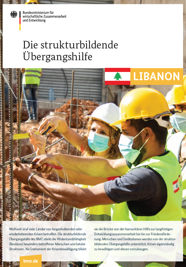 Titelblatt: Die strukturbildende Übergangshilfe in Libanon