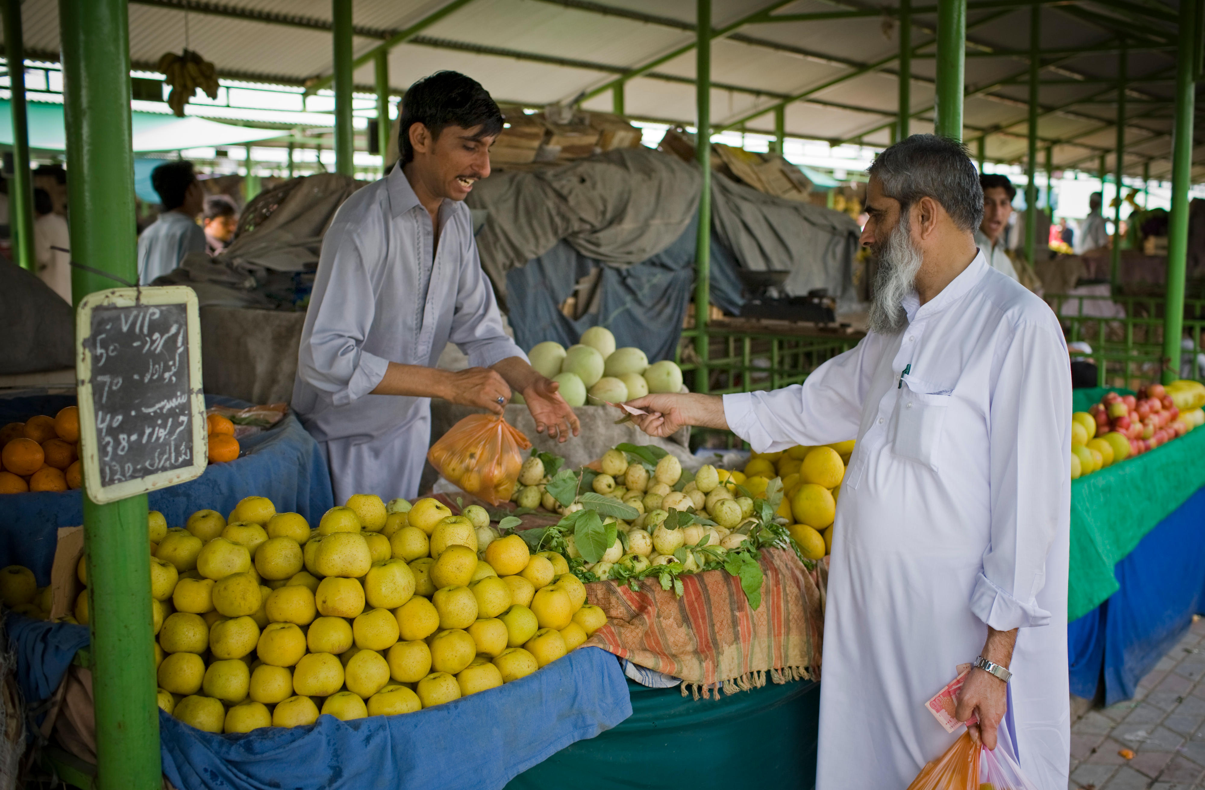 Markt in Islamabad, Pakistan