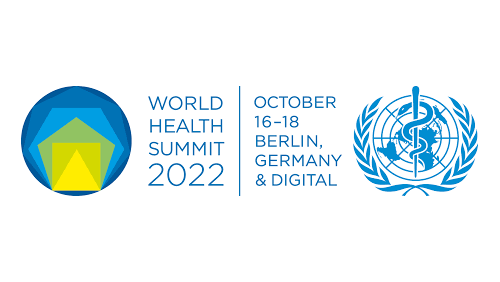 Logo des World Health Summit 2022 vom 16. bis 18. Oktober in Berlin