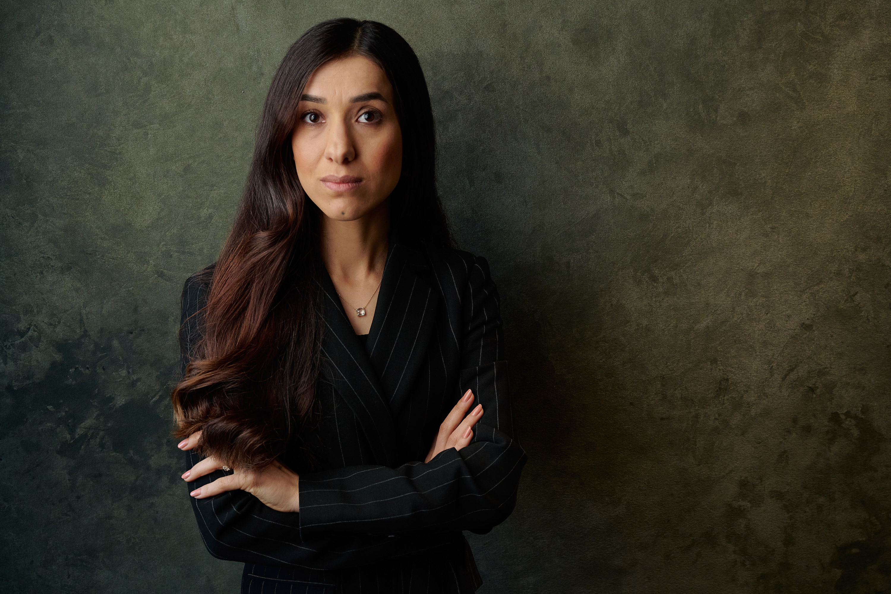 Nadia Murad Basee Taha, Menschenrechtsaktivistin und erste Sonderbotschafterin für die Würde der Überlebenden von Menschenhandel der Vereinten Nationen