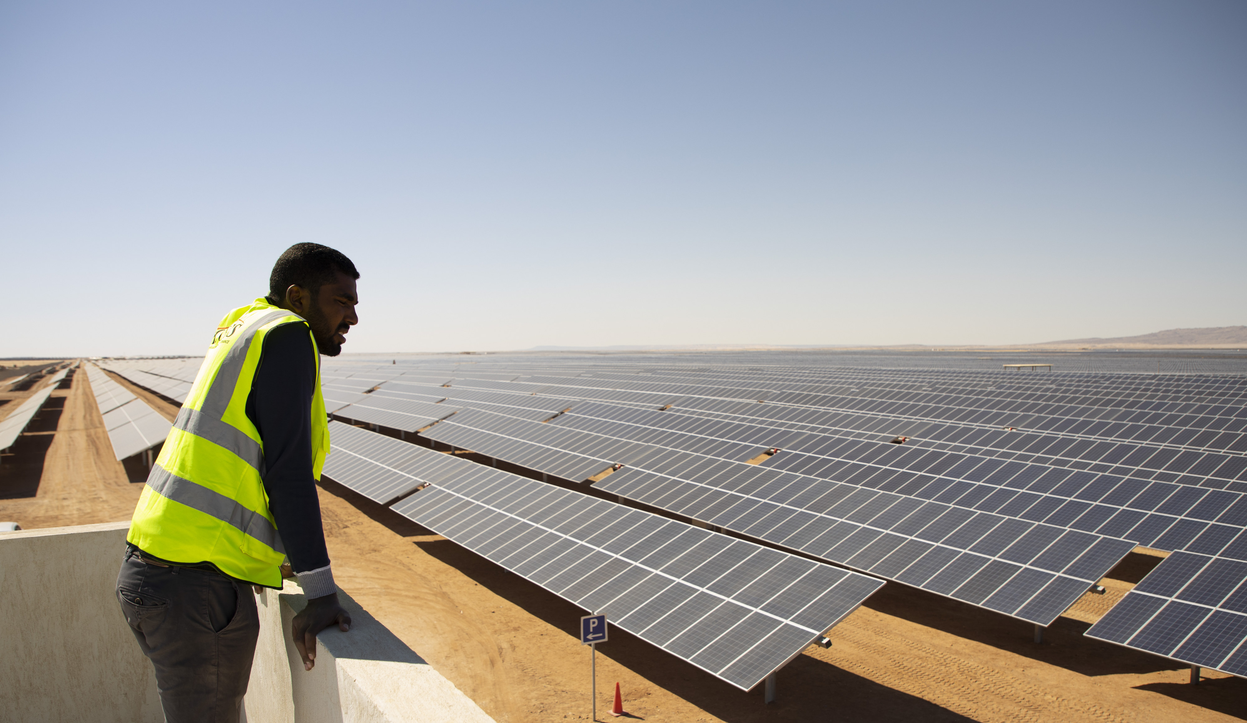 Solarpark Benban in der ägyptischen Wüste