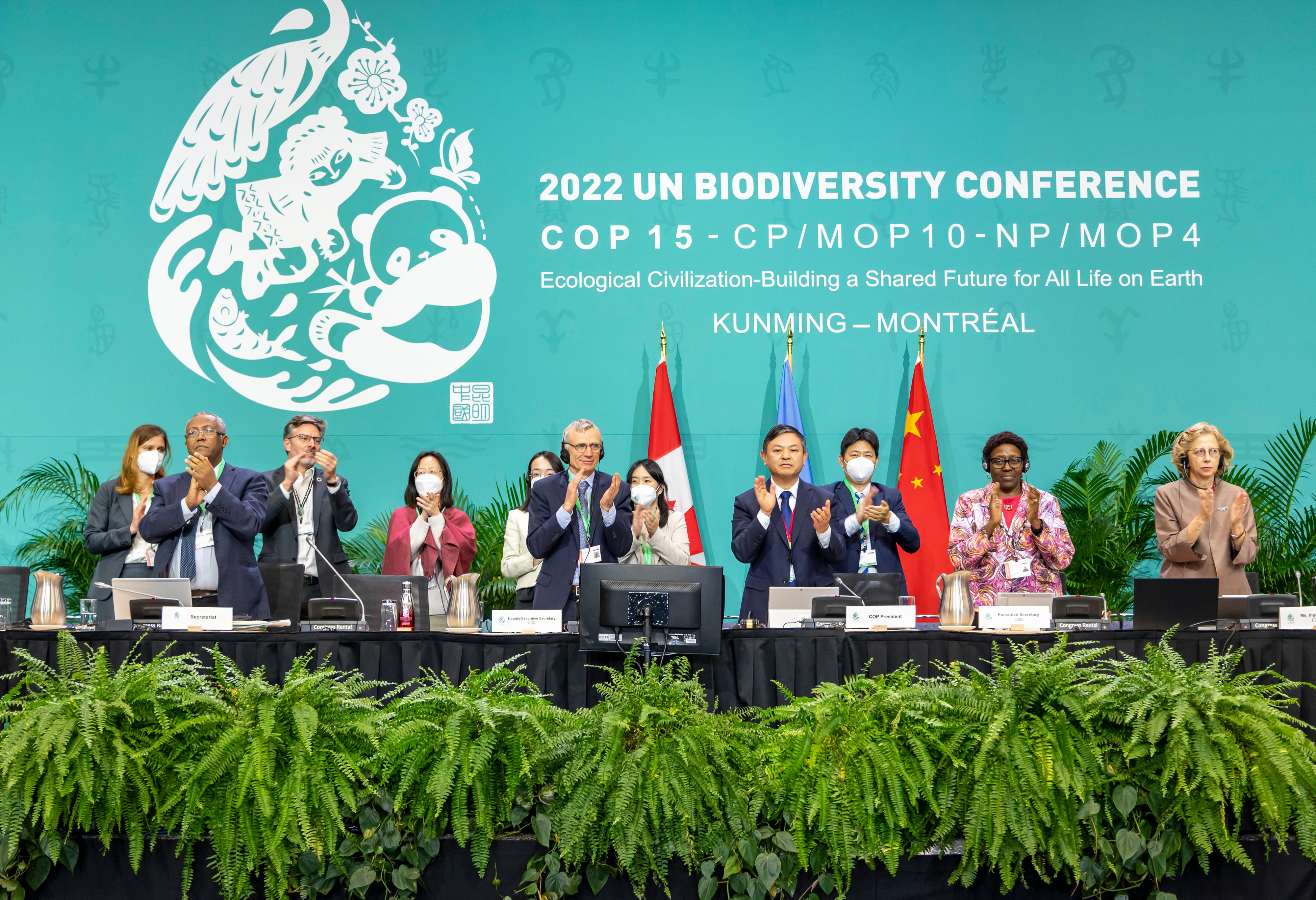 Closing Session of the 15th World Nature Conference in Montreal
