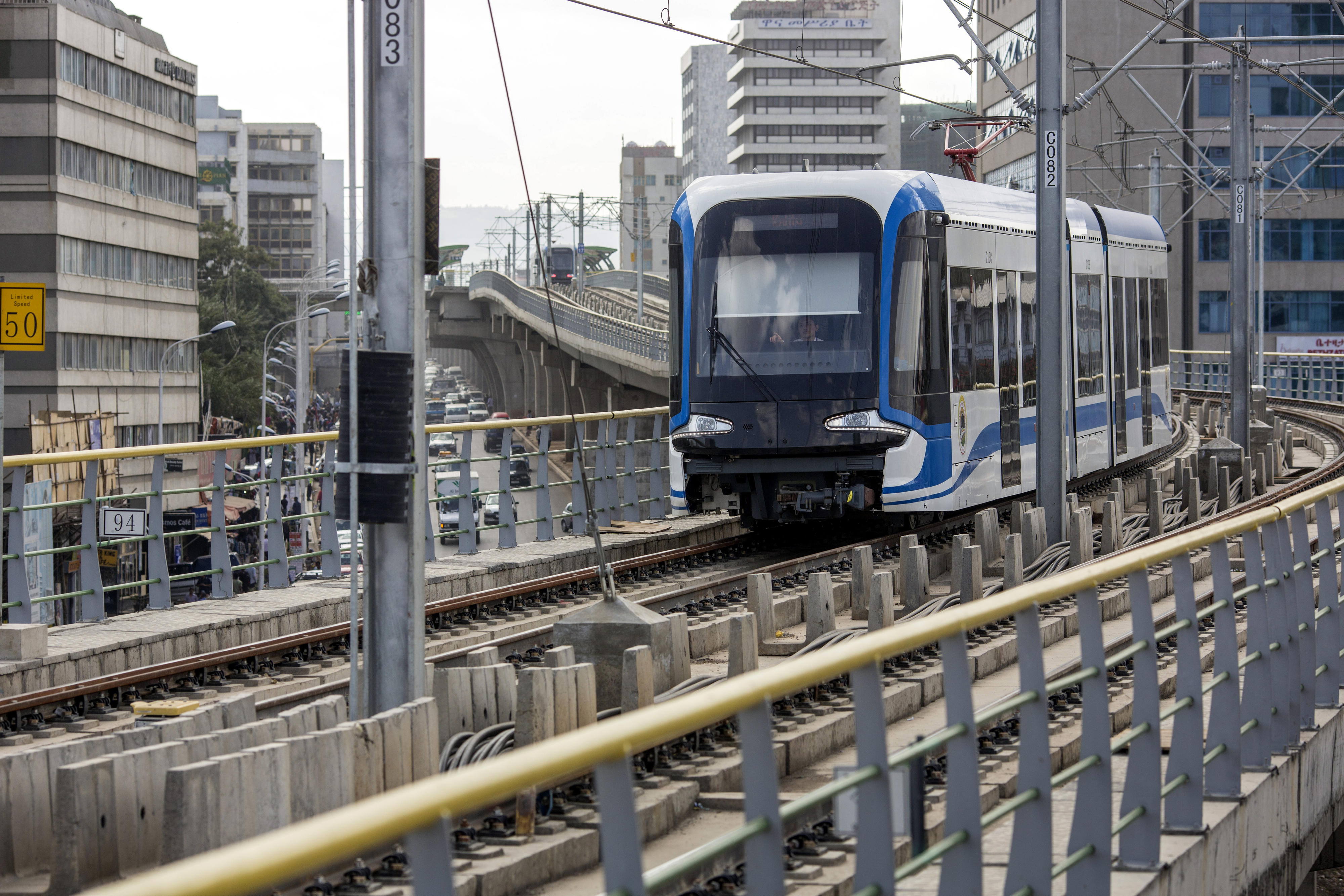 Straßenbahn in Addis Abeba, Äthiopien