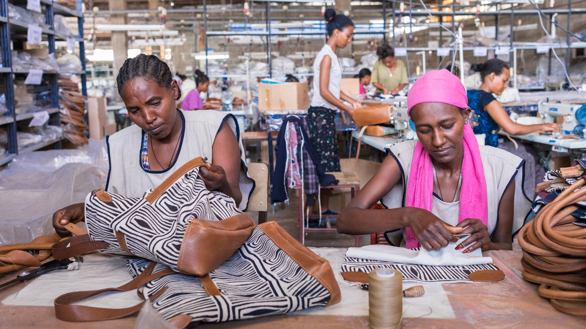 Seamstresses in Ethiopia