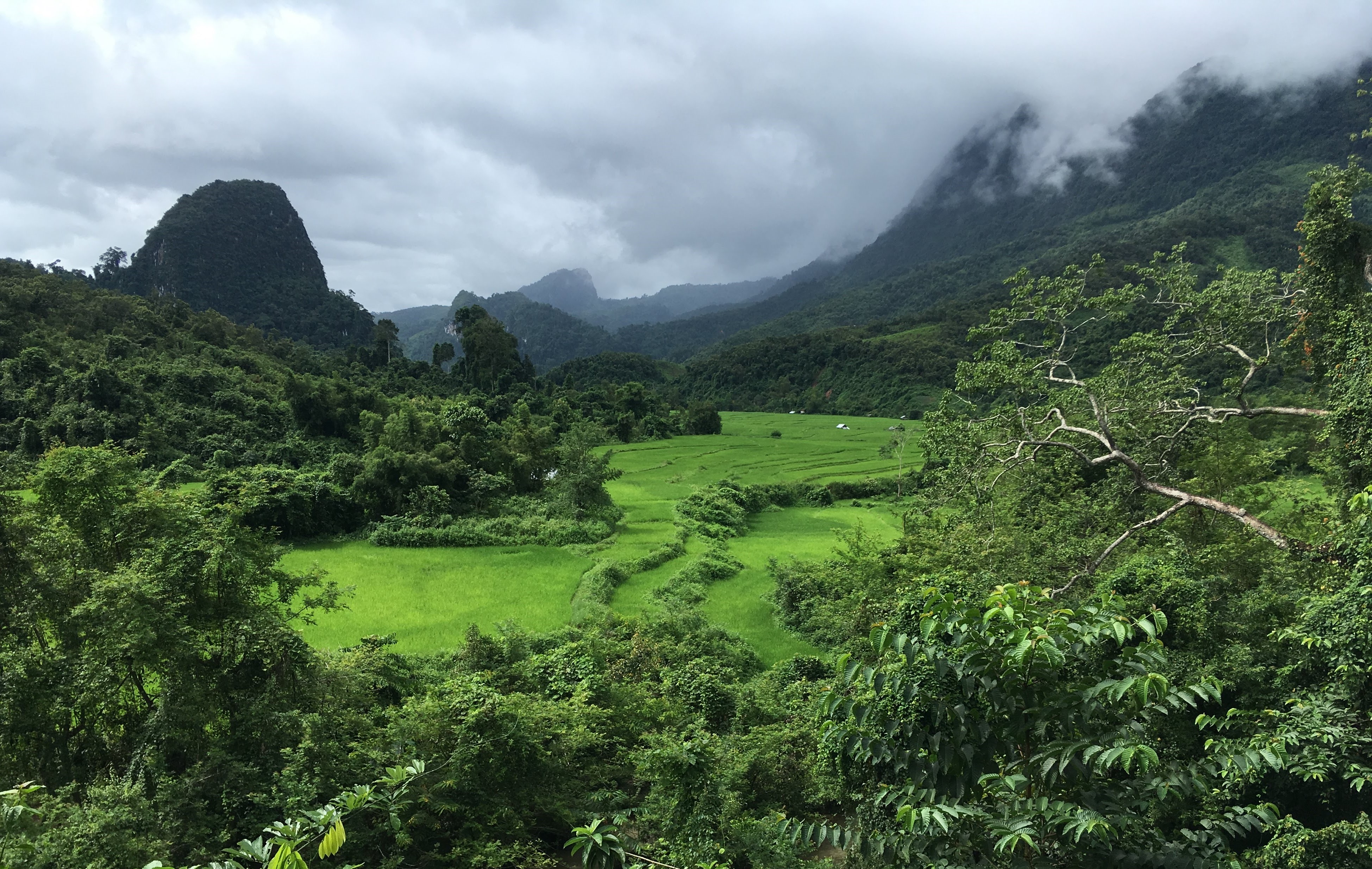 Landschaft in Laos