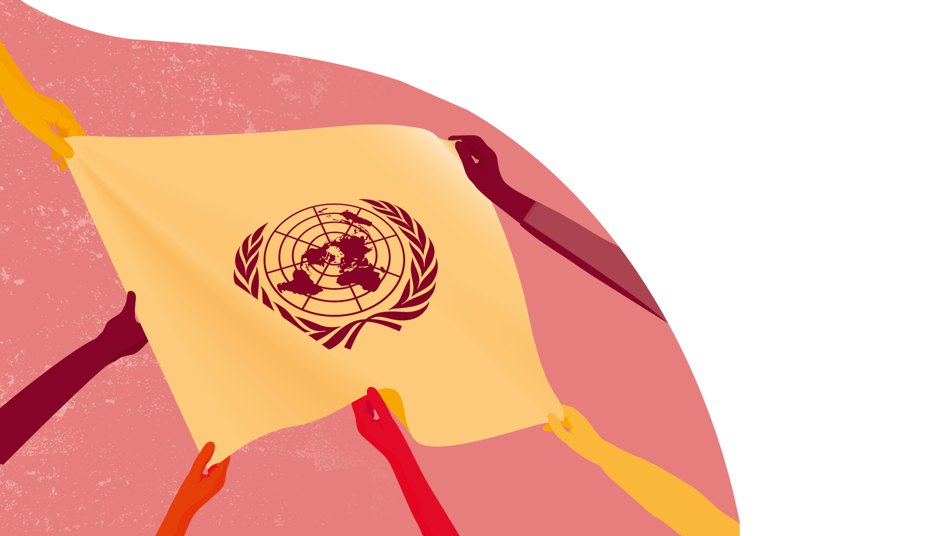 UN-Flagge