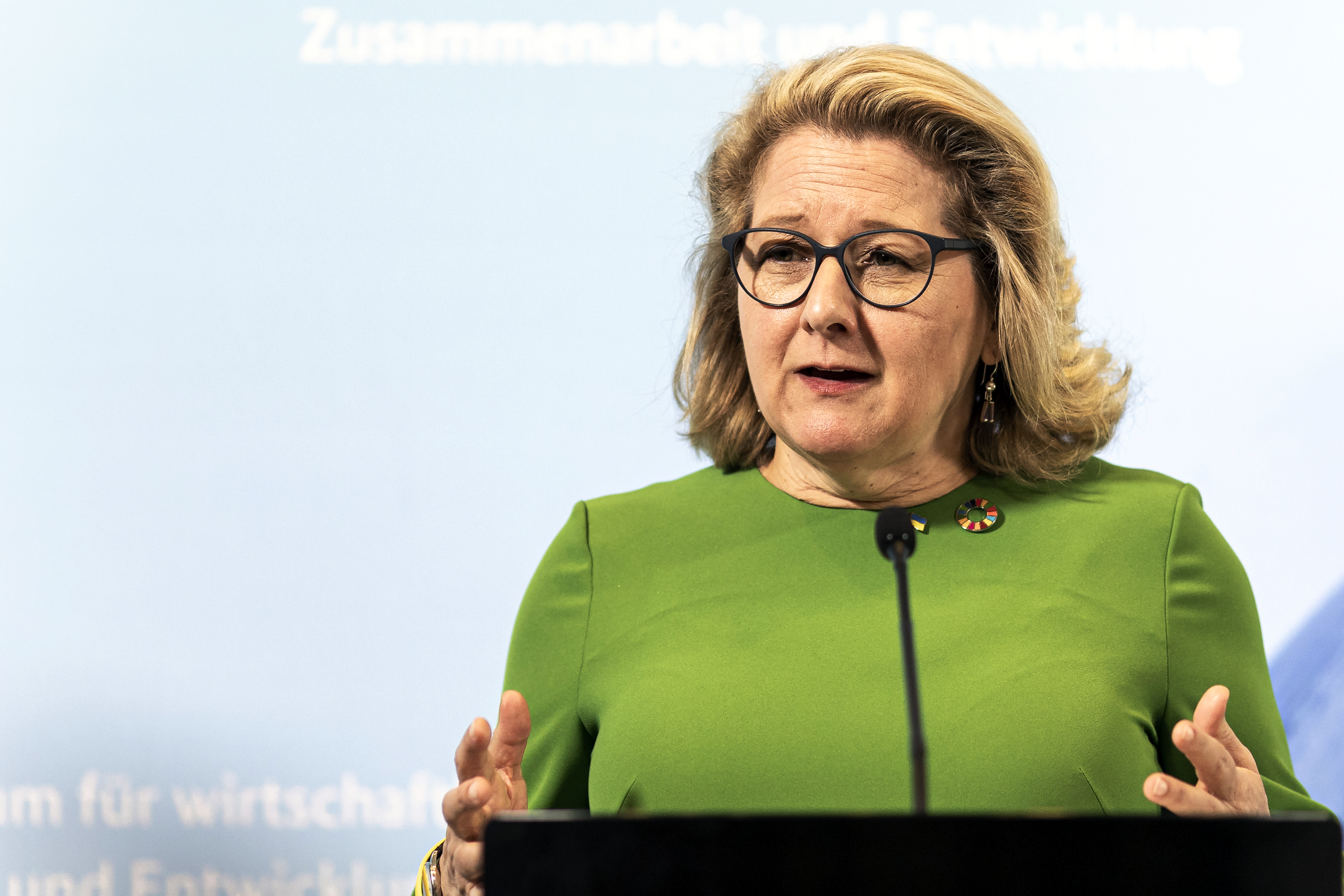 Svenja Schulze, Bundesministerin für wirtschaftliche Zusammenarbeit und Entwicklung