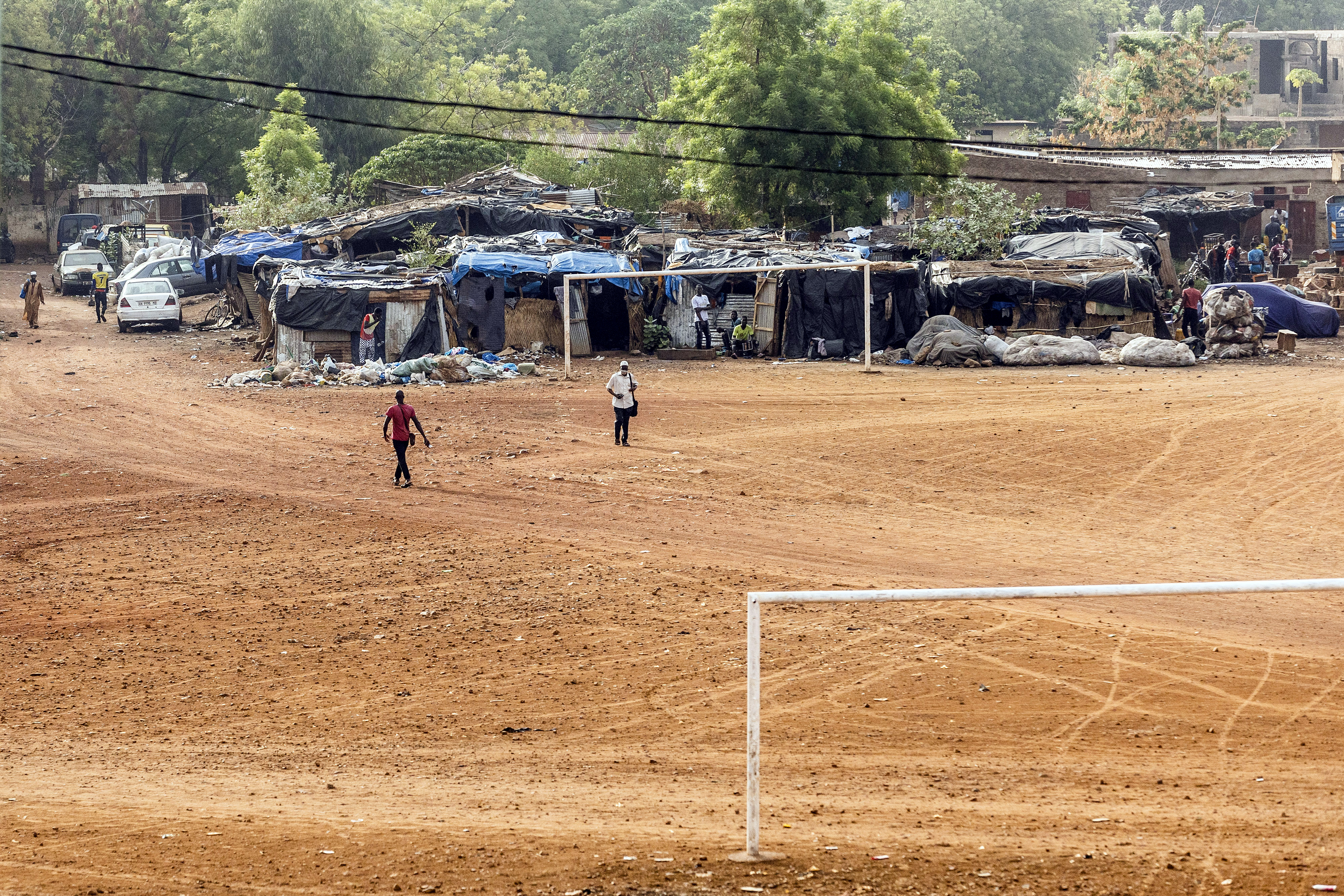 Settlement in Bamako, Mali