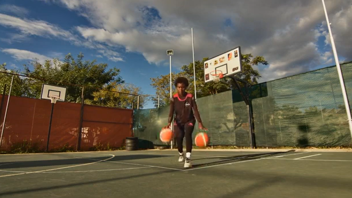 Still from the video "More than just a game – Passing the ball"