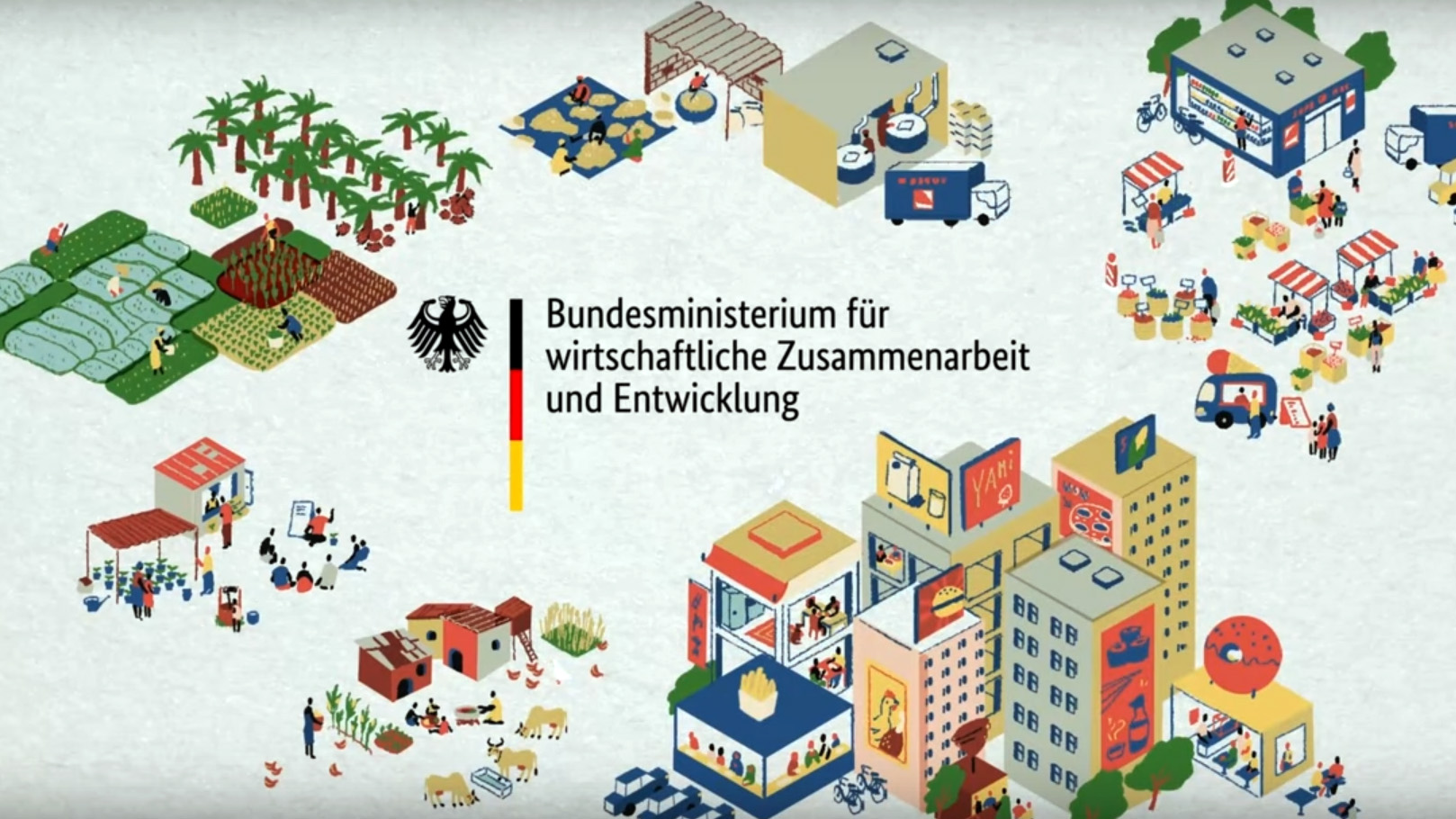 Standbild aus dem Video "Transformation der Agrar- und Ernährungssysteme – faire Einkommen, gesunde Ernährung, intakte Umwelt"