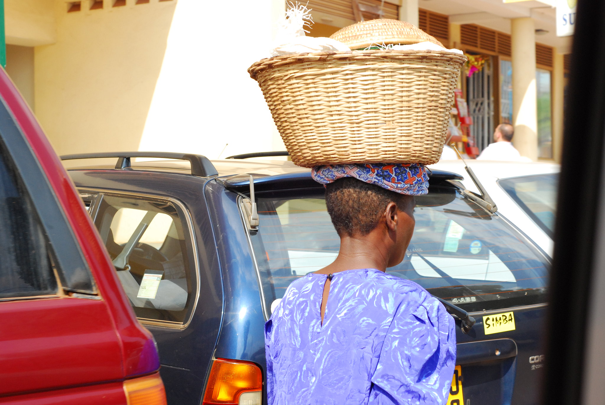Blick auf Kampala, die Hauptstadt von Uganda 