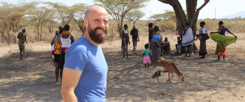Simon Fischer, Koordinator und Fachkraft im Entwicklungsdienst in Kenia