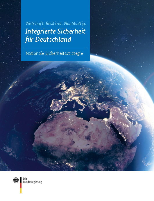 Cover Nationale Sicherheitsstrategie der Bundesregierung