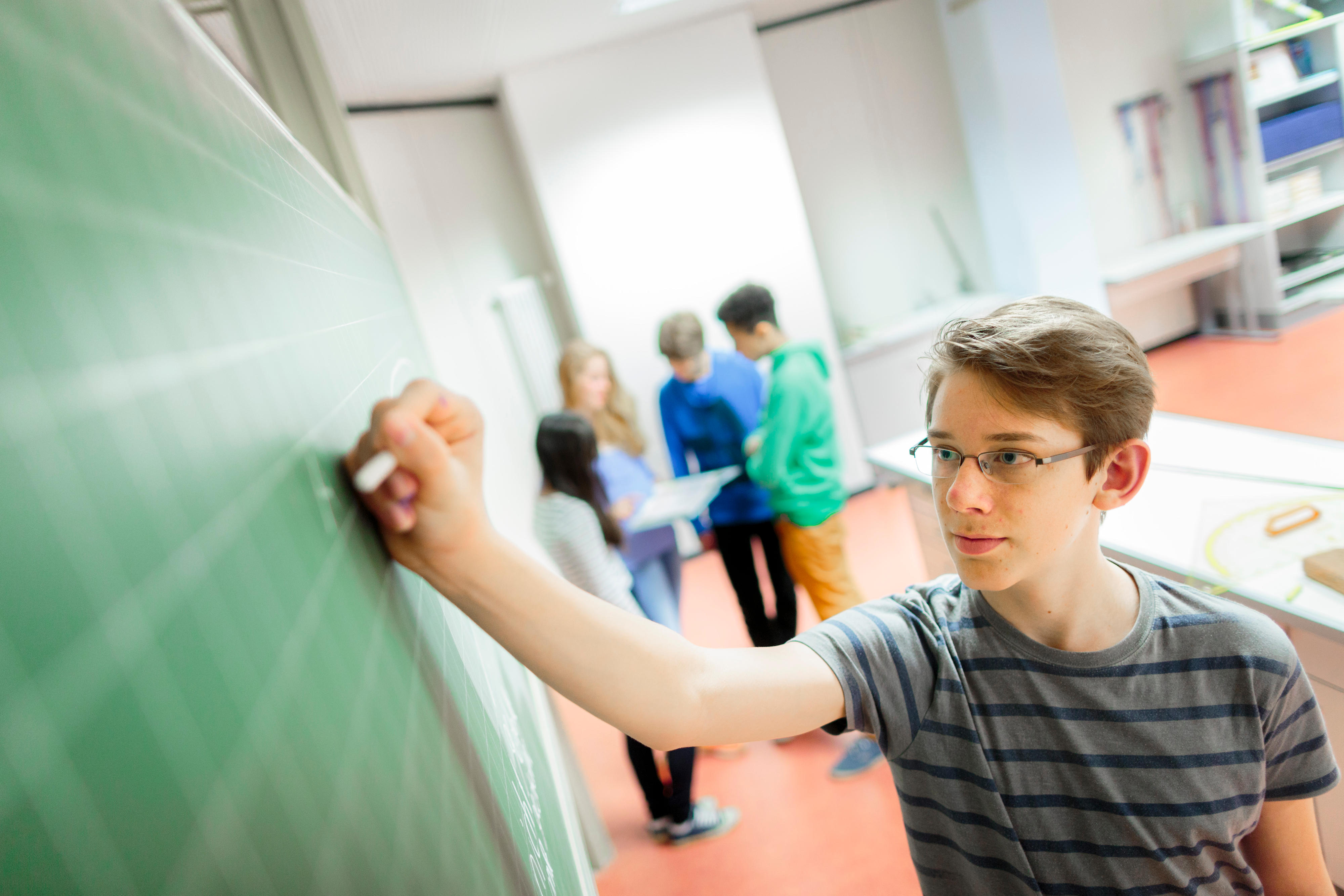 Schüler einer Gesamtschule in Göttingen