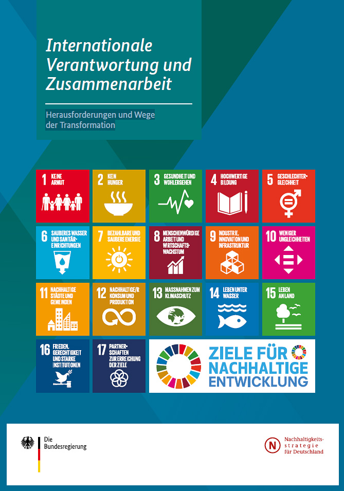 Titelseite: Internationale Verantwortung und Zusammenarbeit