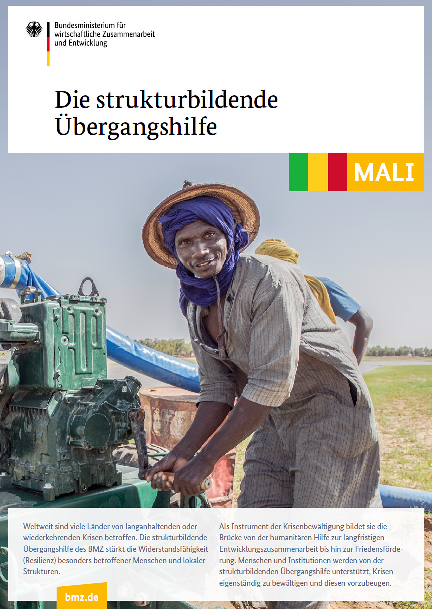 Titelblatt: Die strukturbildende Übergangshilfe in Mali