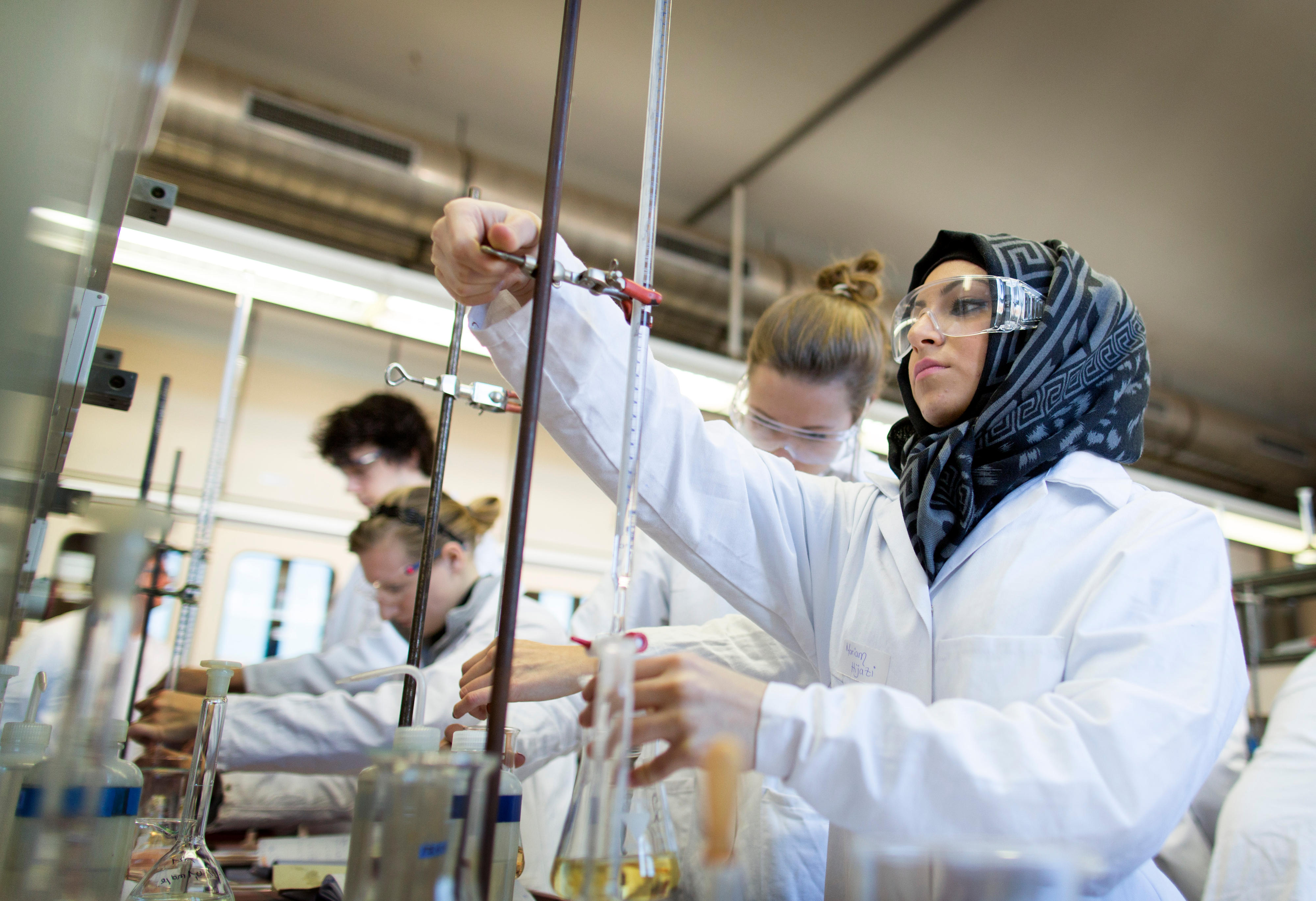 Studierende an der Beuth Hochschule für Technik in Berlin