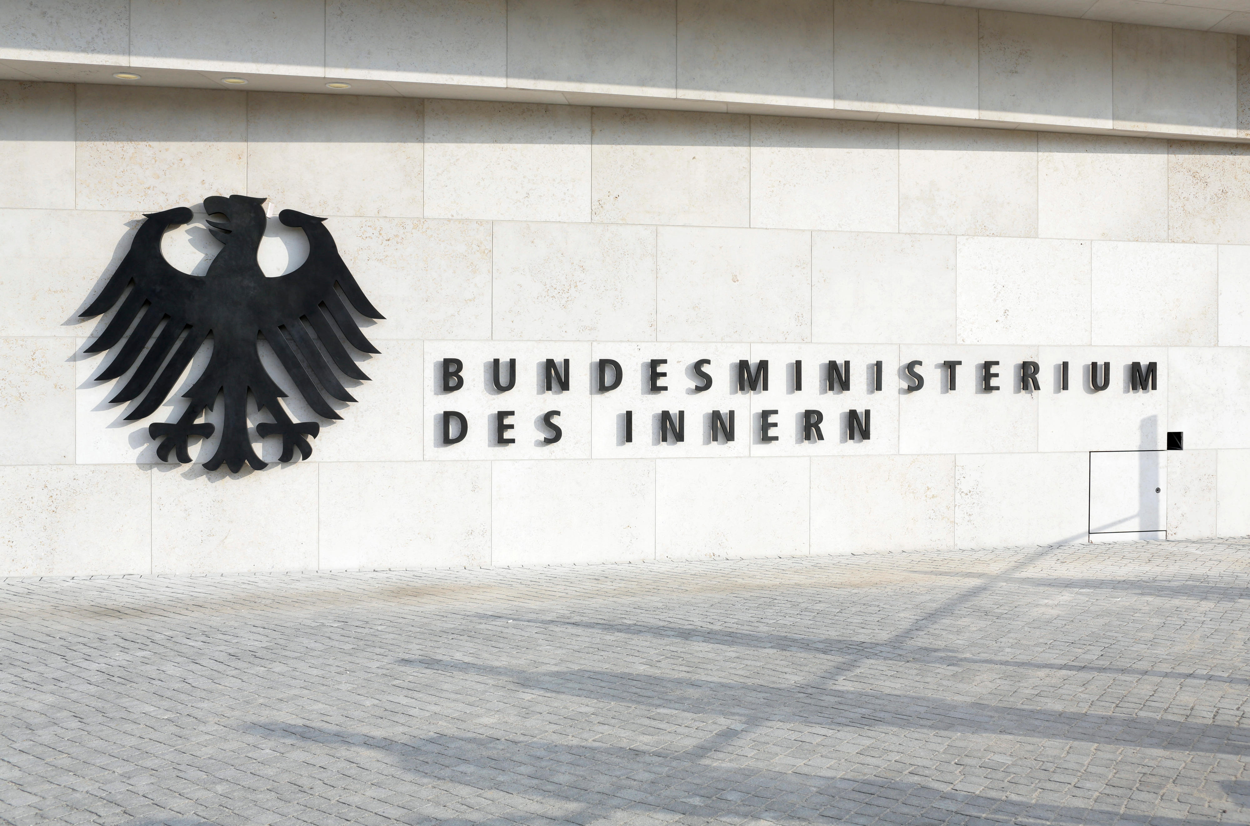 Schriftzug des Bundesministeriums des Innern