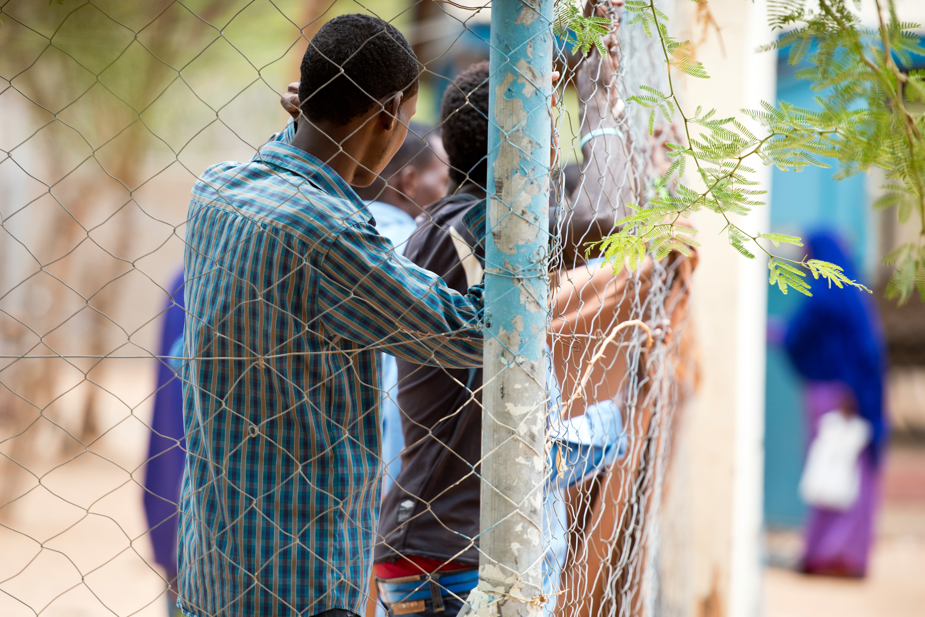 Refugees at a camp in Dadaab, northern Kenya