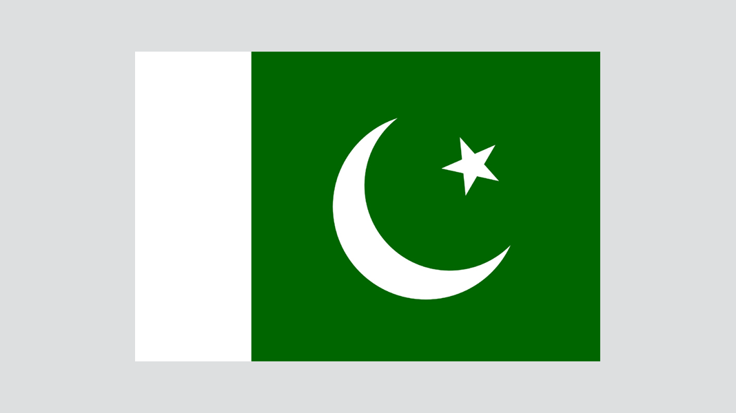 Flagge von Pakistan