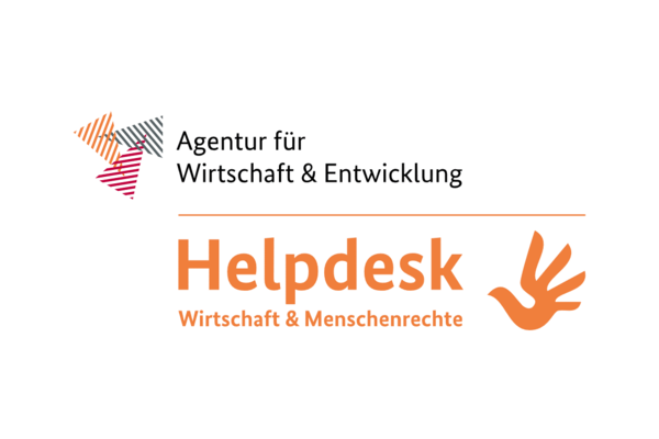 Logo: Helpdesk Wirtschaft & Menschenrechte