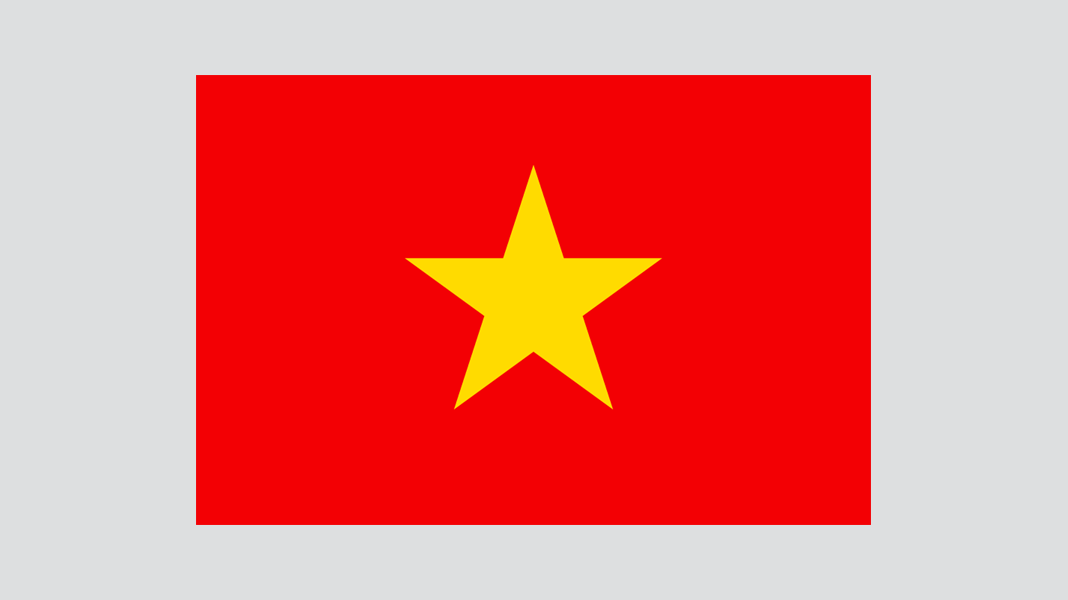 Flagge von Vietnam