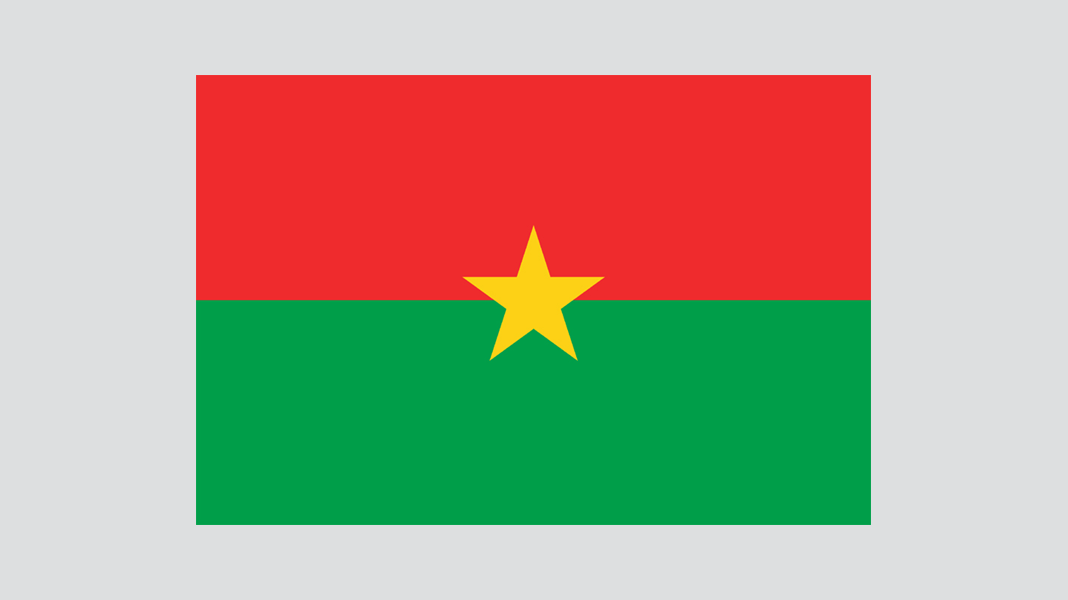 Flagge von Burkina Faso