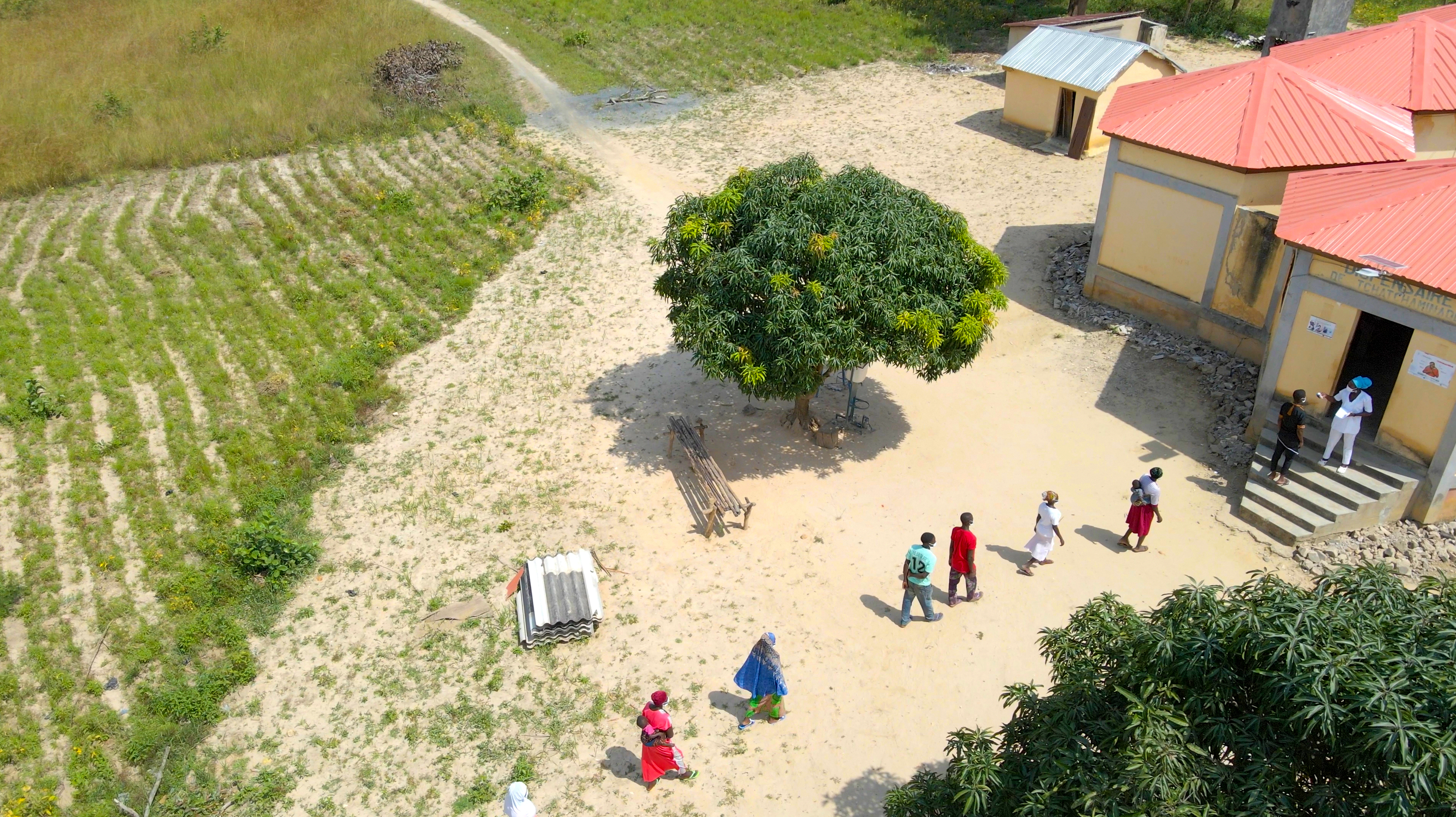 Impfzentrum in Togo