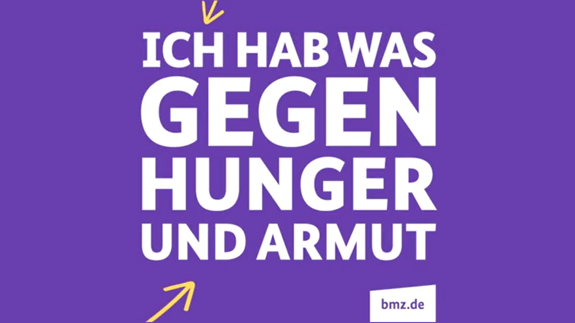 Grafik: Ich hab was gegen Hunger und Armut