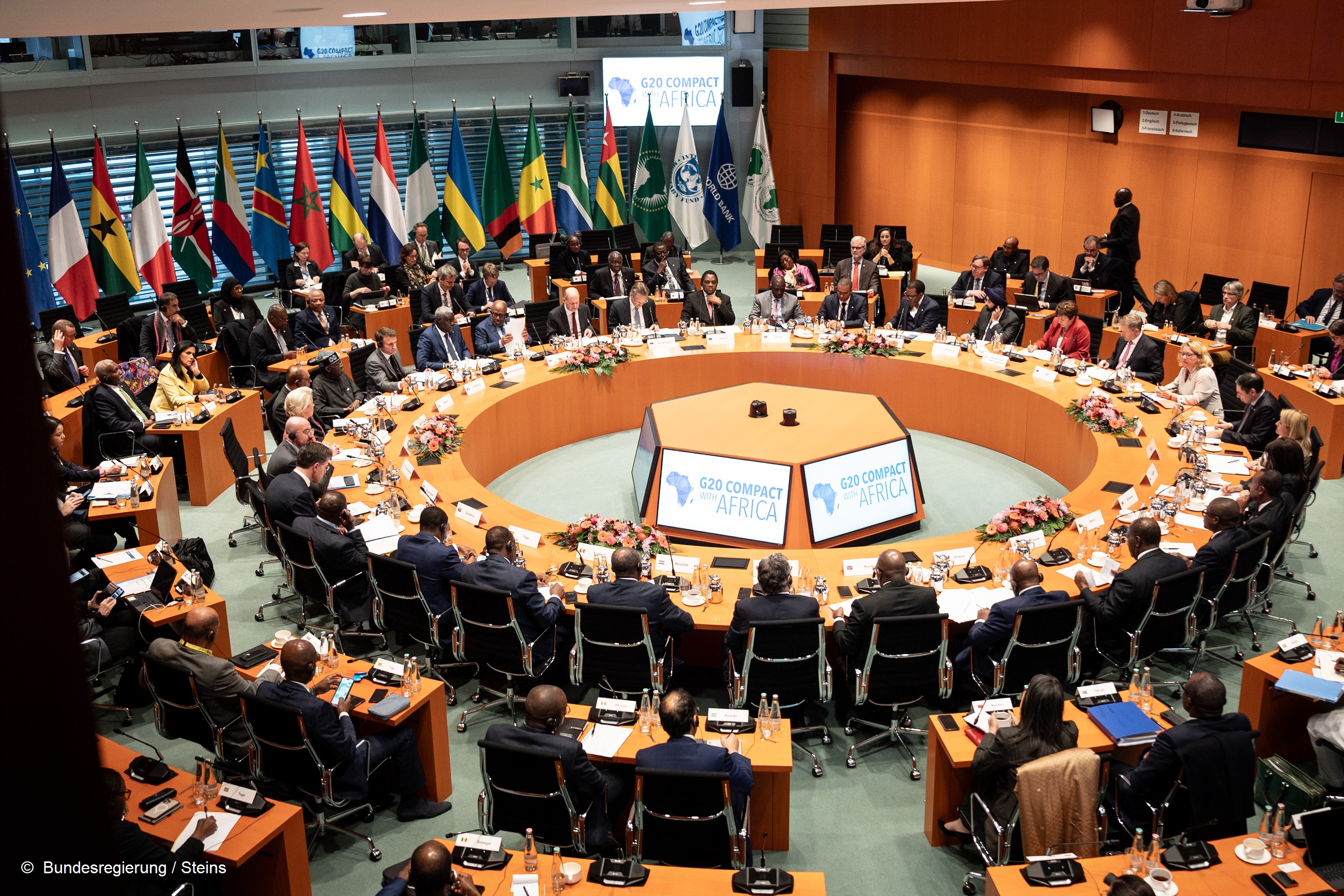  5. Compact-with-Africa-Gipfel der G20 am 20. November 2023 in Berlin